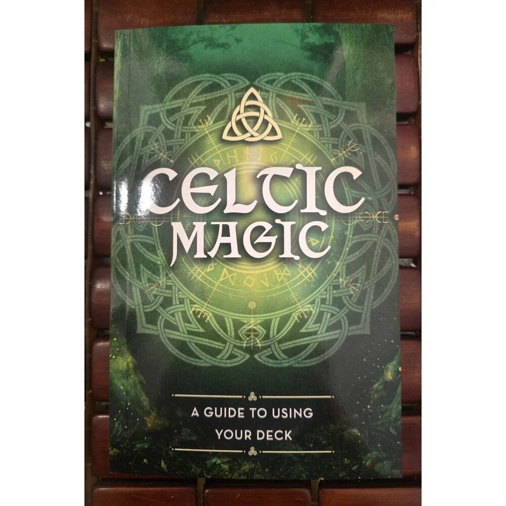 Celtic Magic Guide Book & 50 Card Tarot Oracle Deck Sealed Deck
